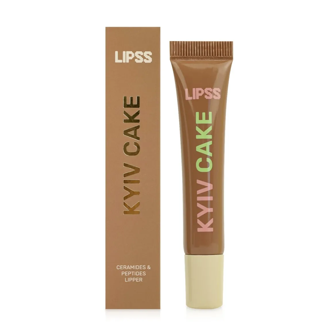Lipss блиск для губ Kyiv Cake прозорий 8мл
