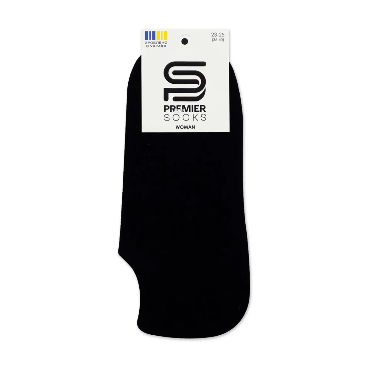 Premier Socks шкарпетки жіночі низькі 14В35/6С ультракороткі сітка чорні р.23-25