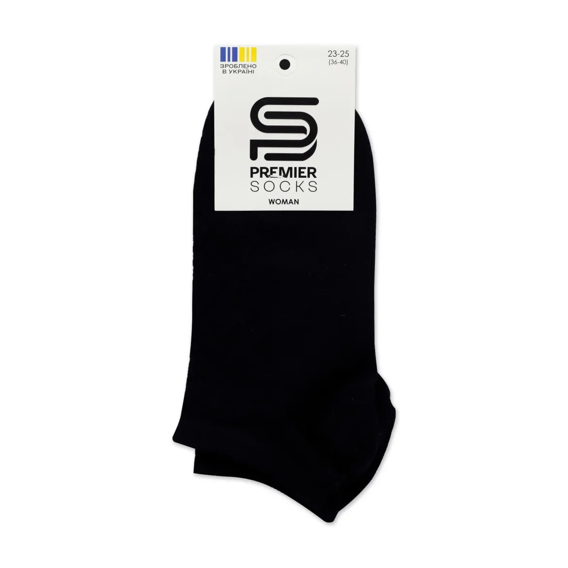 Premier Socks шкарпетки жіночі низькі 14В35/6А ажурні ромби чорні р.23-25