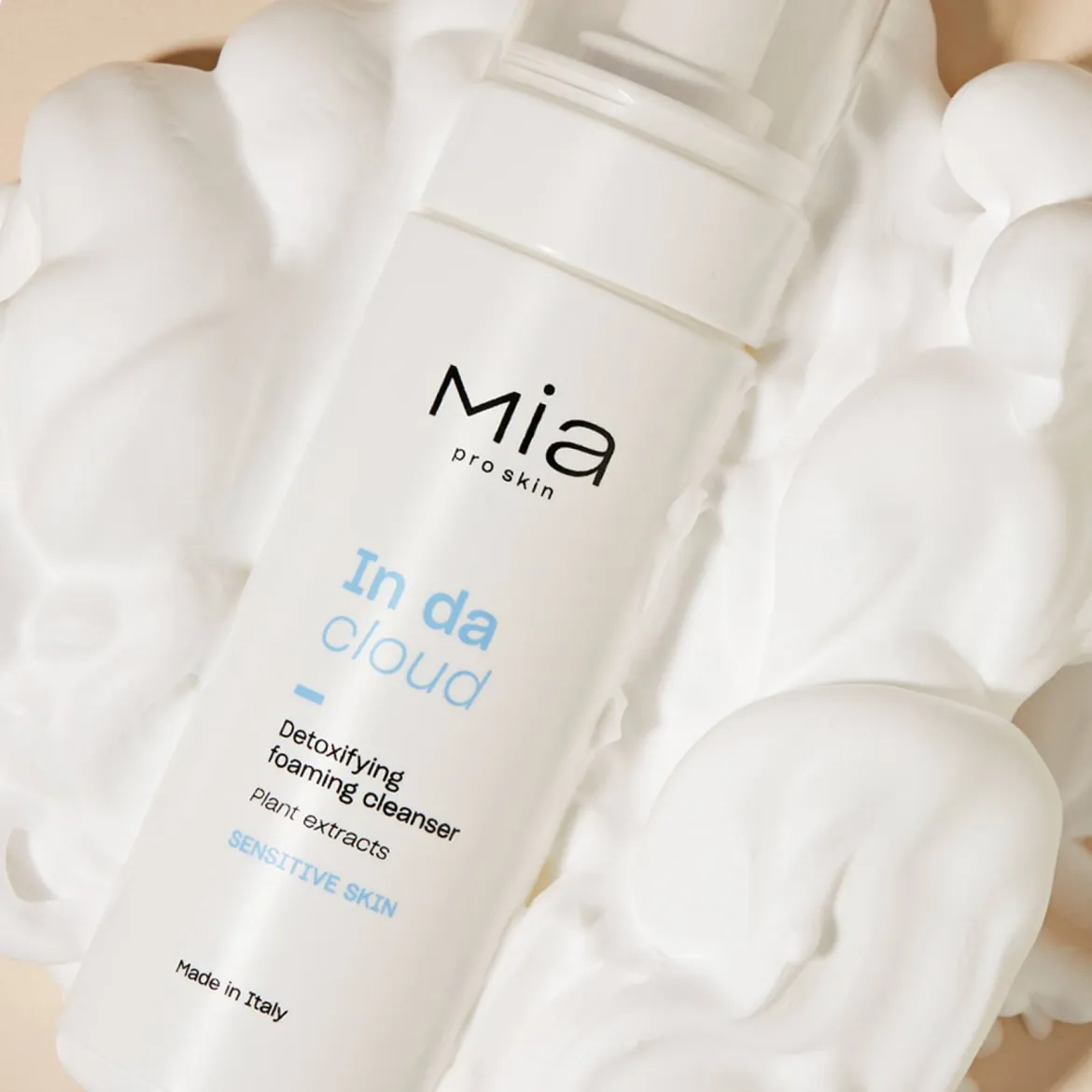 Mia Pro Skin пінка для вмивання для чутливої шкіри In da cloud 150мл — Photo 2