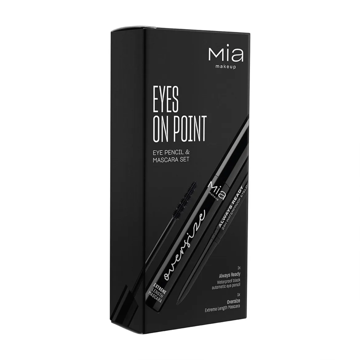 Mia Eyes On Point набір туш Oversize + автоматичний олівець для очей 9.8г+0.35г — Photo 1