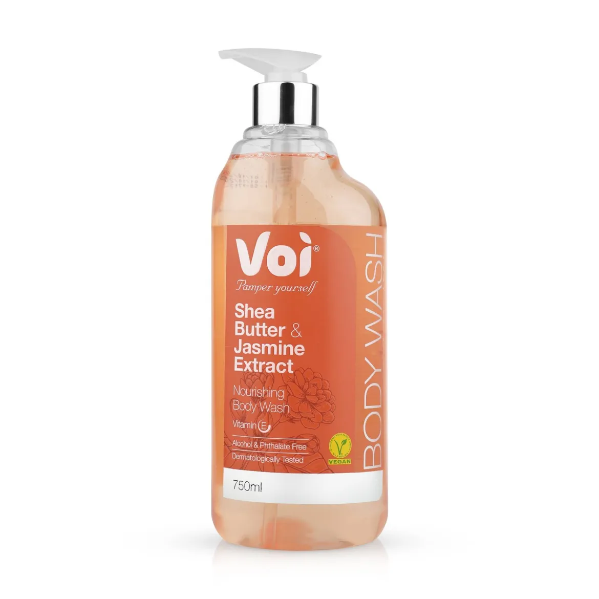Voi Vegan гель для душу Shea Butter &amp; Jasmine 750мл