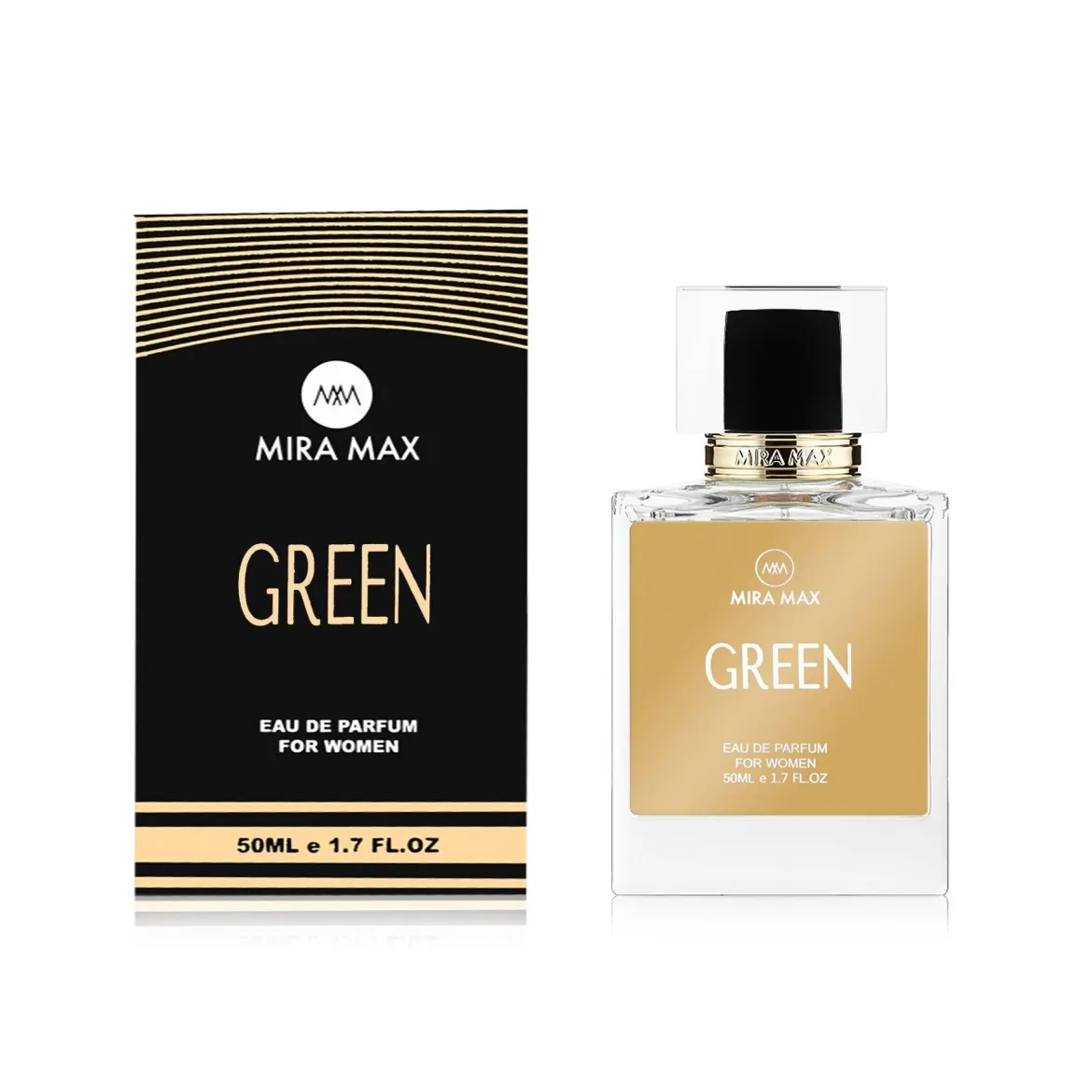 MiraMax парфумована вода для жінок Green vs Versace Versense 50мл — Photo 1