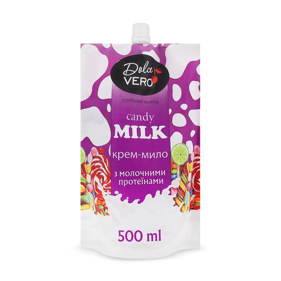 Dolce Vero Milk рідке мило дой-пак Candy