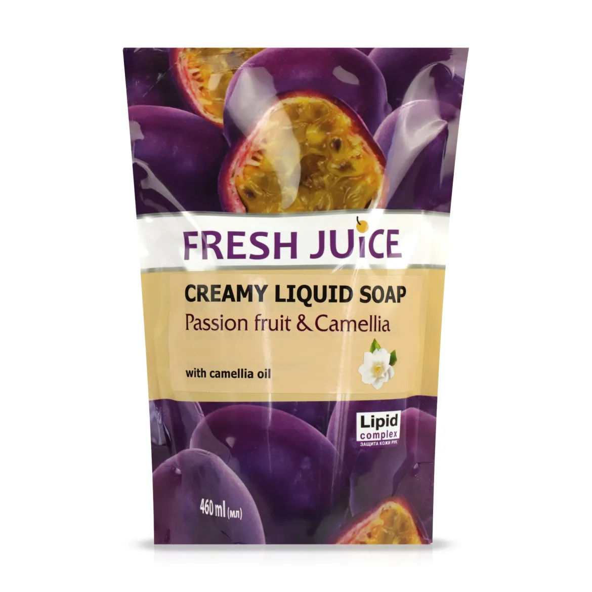 Fresh Juice рідке мило дой-пак Passion Fruit&amp;Camellia 460мл
