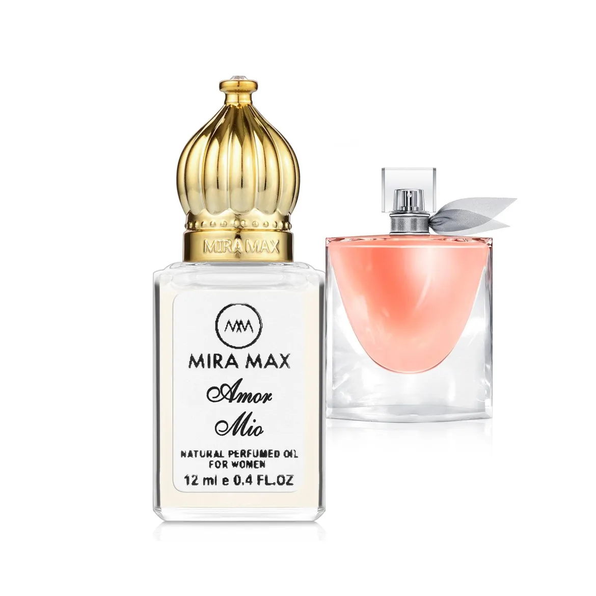 MiraMax парфумована олія для жінок Perfect Life vs Lancome La Vie Est Belle 12мл
