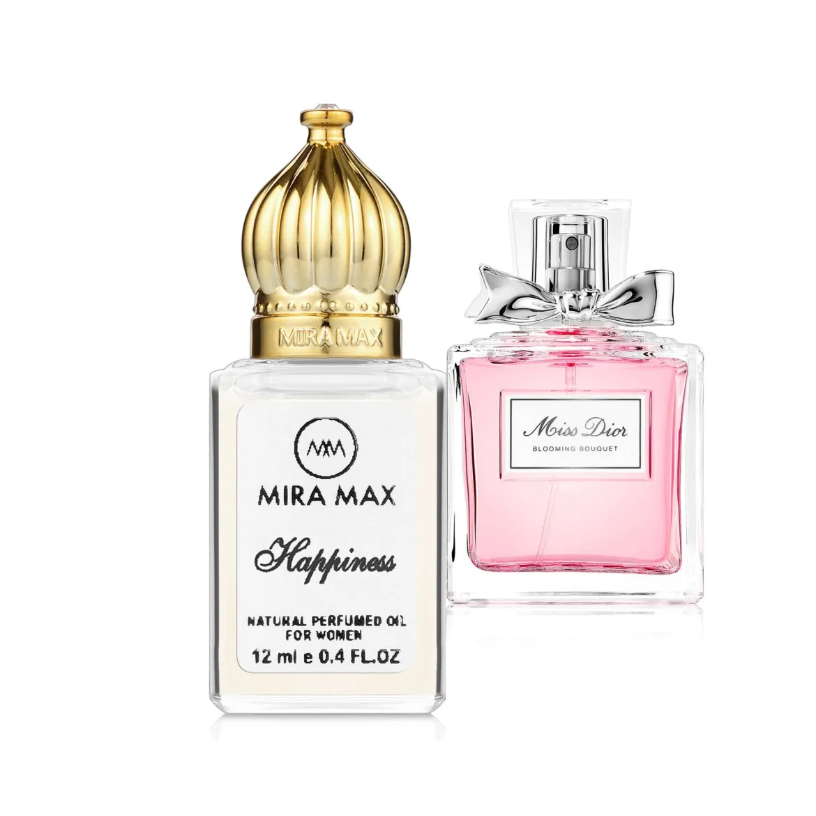 MiraMax парфумована олія для жінок Blooming Flower vs Dior Blooming Bouquet 12мл