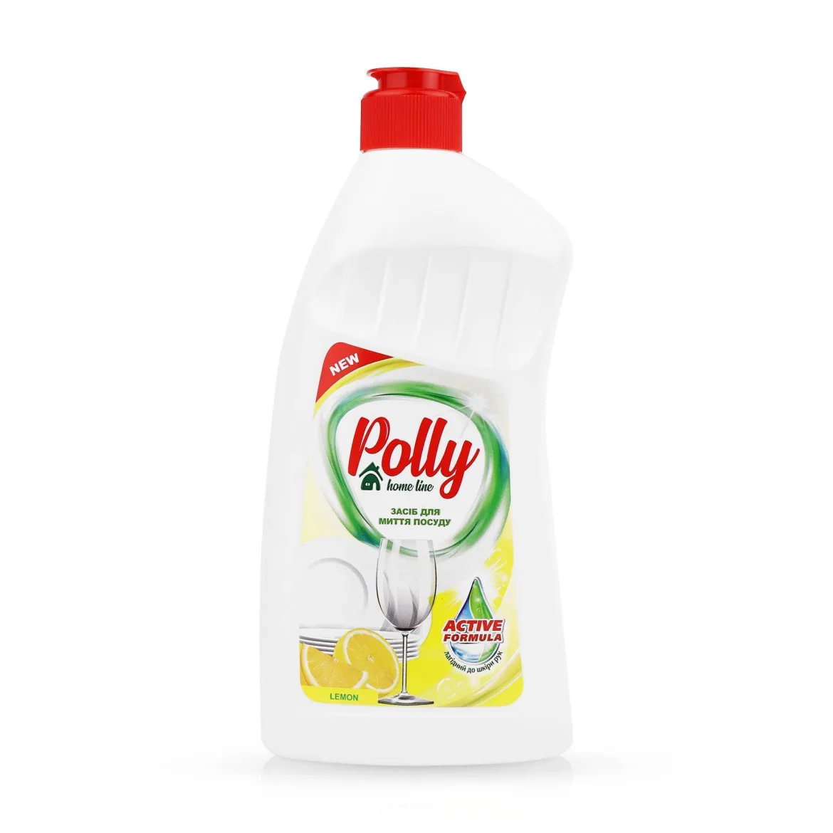 Polly засіб для миття посуду лимон