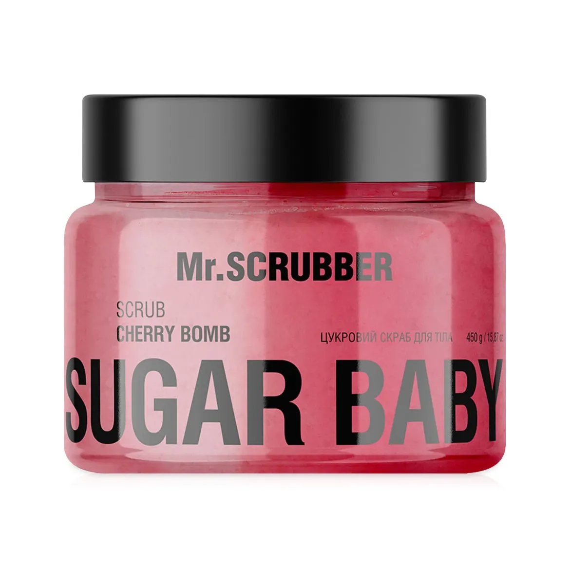 Mr. Scrubber Sugar Baby скраб для тіла Cherry Bomb 450г