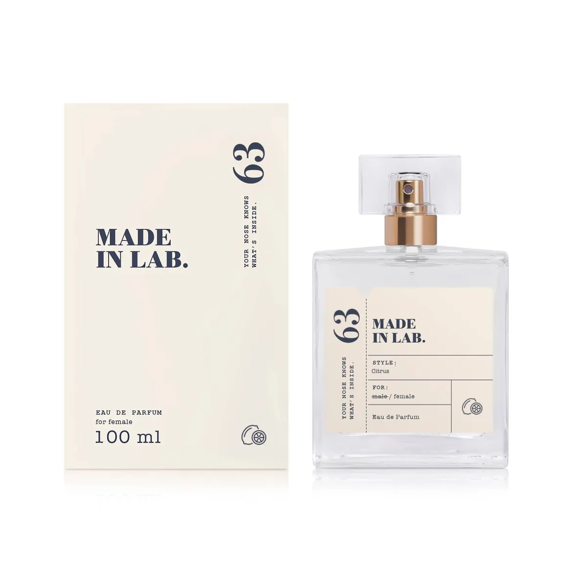 Made in Lab парфумована вода для жінок 063 vs Versace Versense 100мл — Photo 1