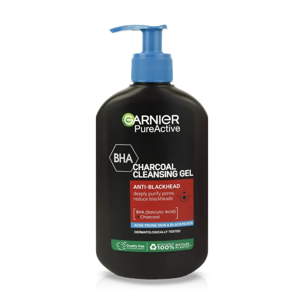 Garnier Чиста шкіра Актив гель для вмивання ультраочищаючий від прищів і чорних цяток 200мл