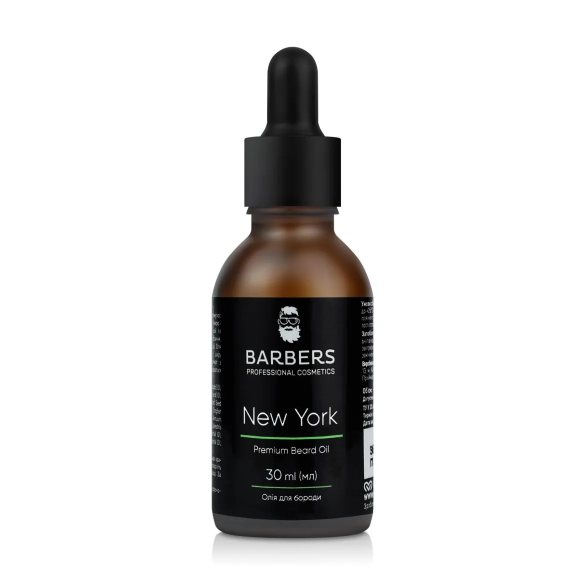 Barbers олія для бороди New York 30мл