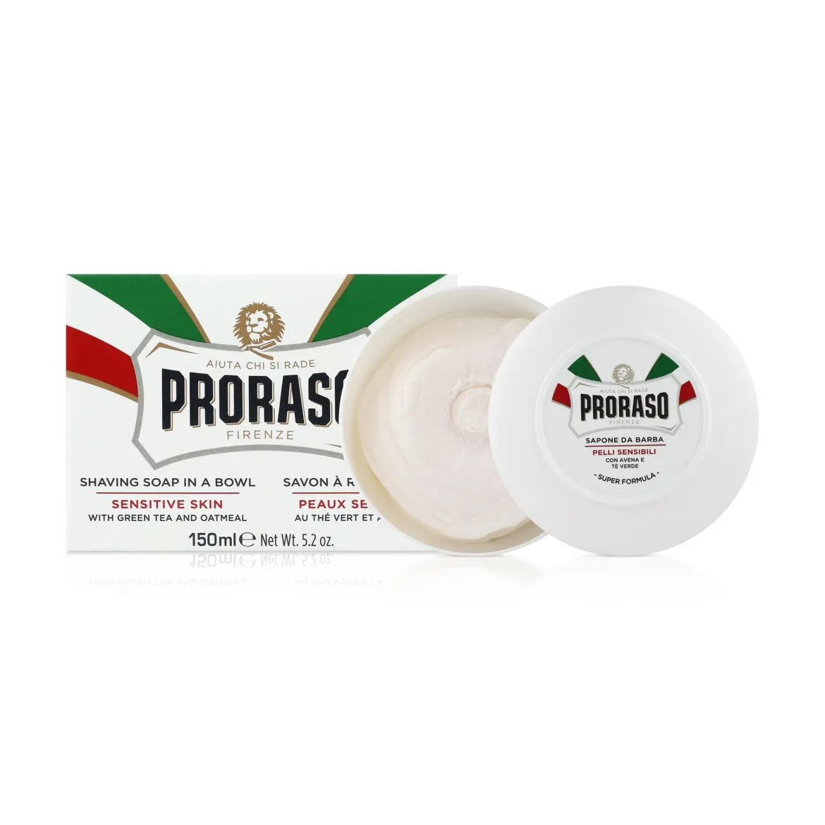 Proraso мило для гоління Sensitive Green Tea 150мл