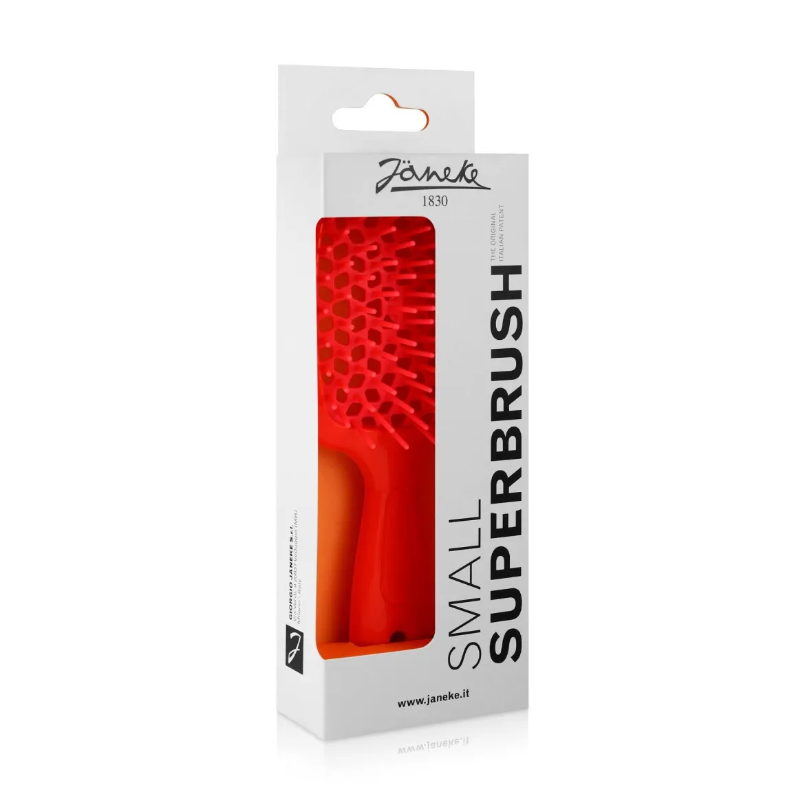 Janeke Superbrush small щітка для волосся * коралова — Photo 2