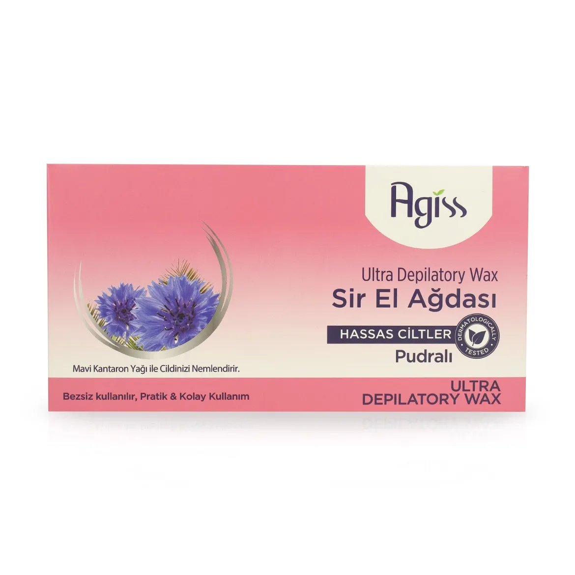 Agiss віск для депіляції Powder &amp; Pink 500г