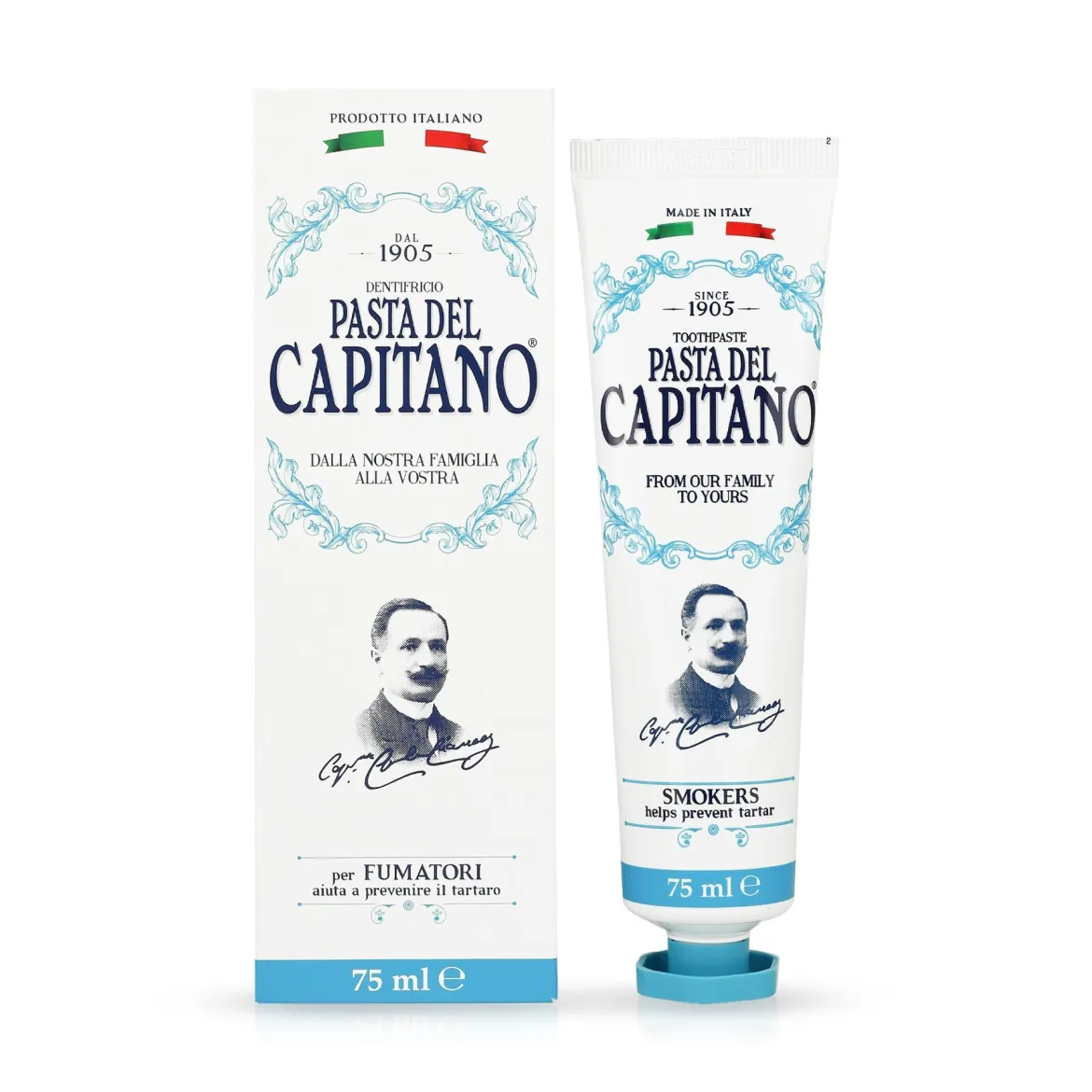 Pasta del Capitano зубна паста 1905 Smokers 75мл