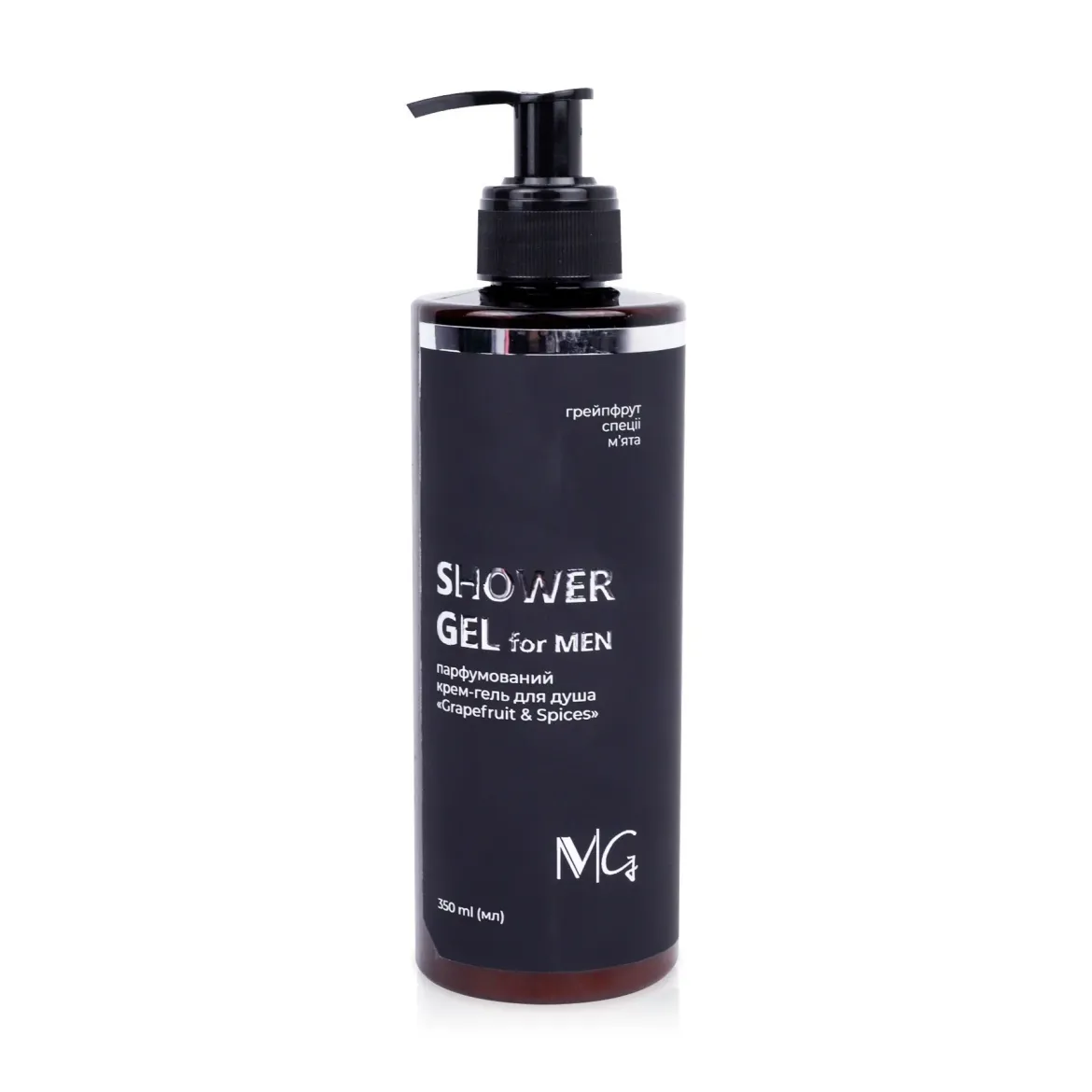 MG гель для душу чоловічий парфумований Grapefruit&amp;Spices 350мл