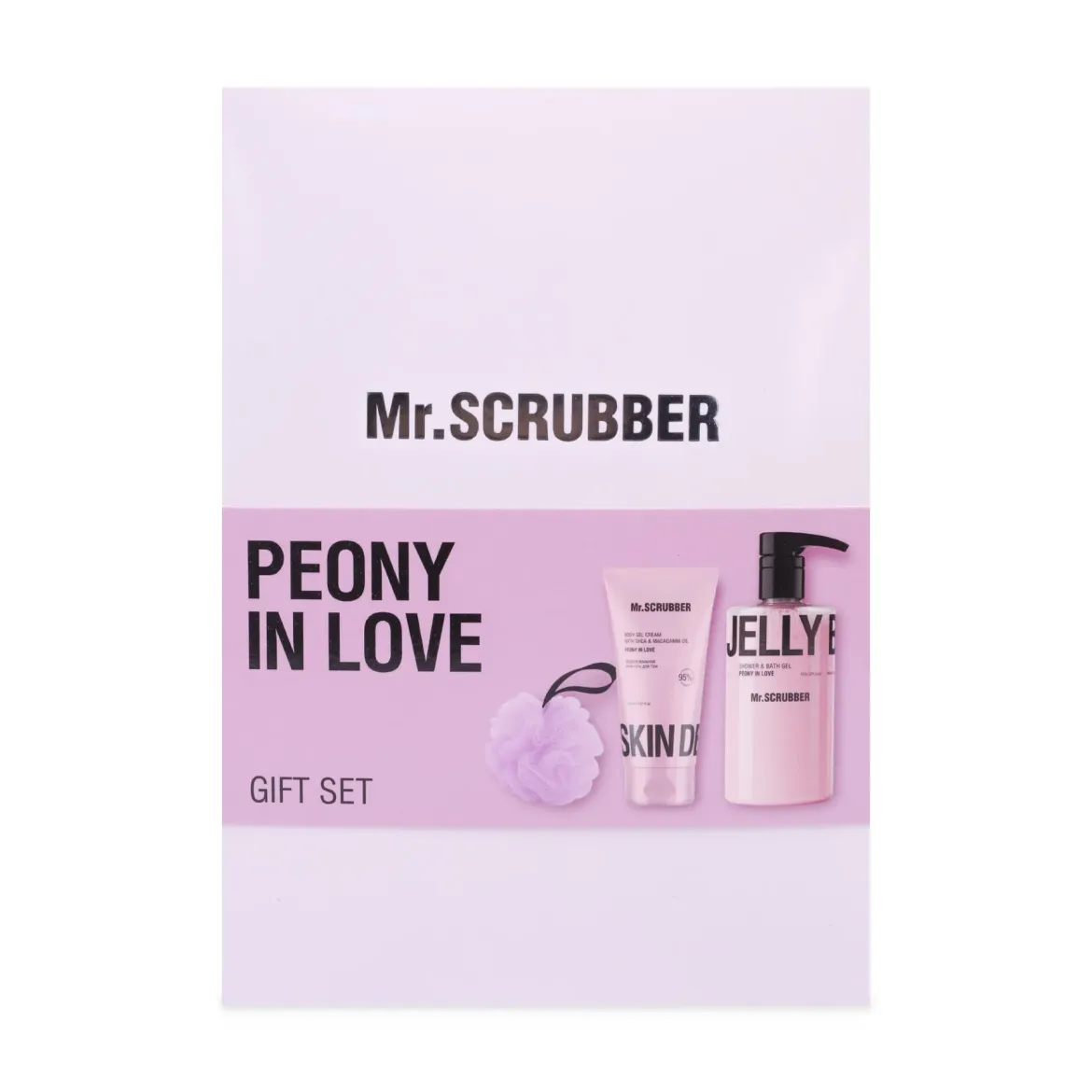 Mr. Scrubber набір подарунковий Peony in Love