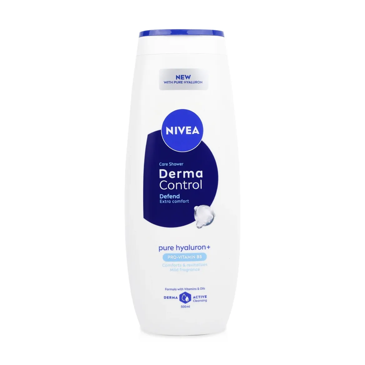 Nivea гель-догляд для душу Derma Control захист та екстракомфорт 500мл