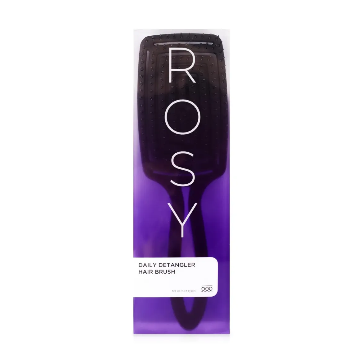 Rosy Daily щітка для волосся black