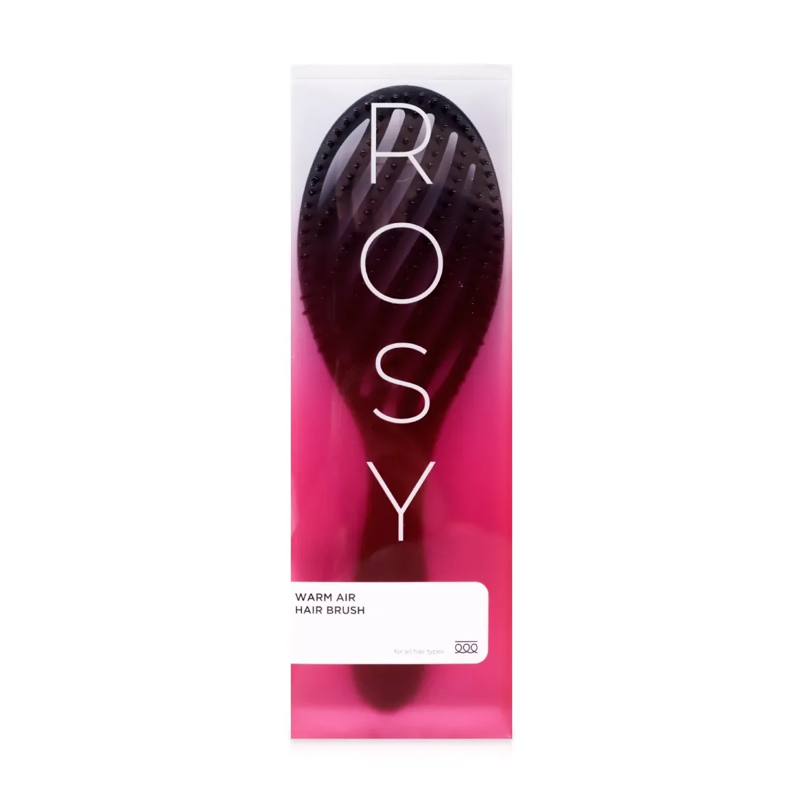 Rosy Warm Air щітка для волосся A2225 black