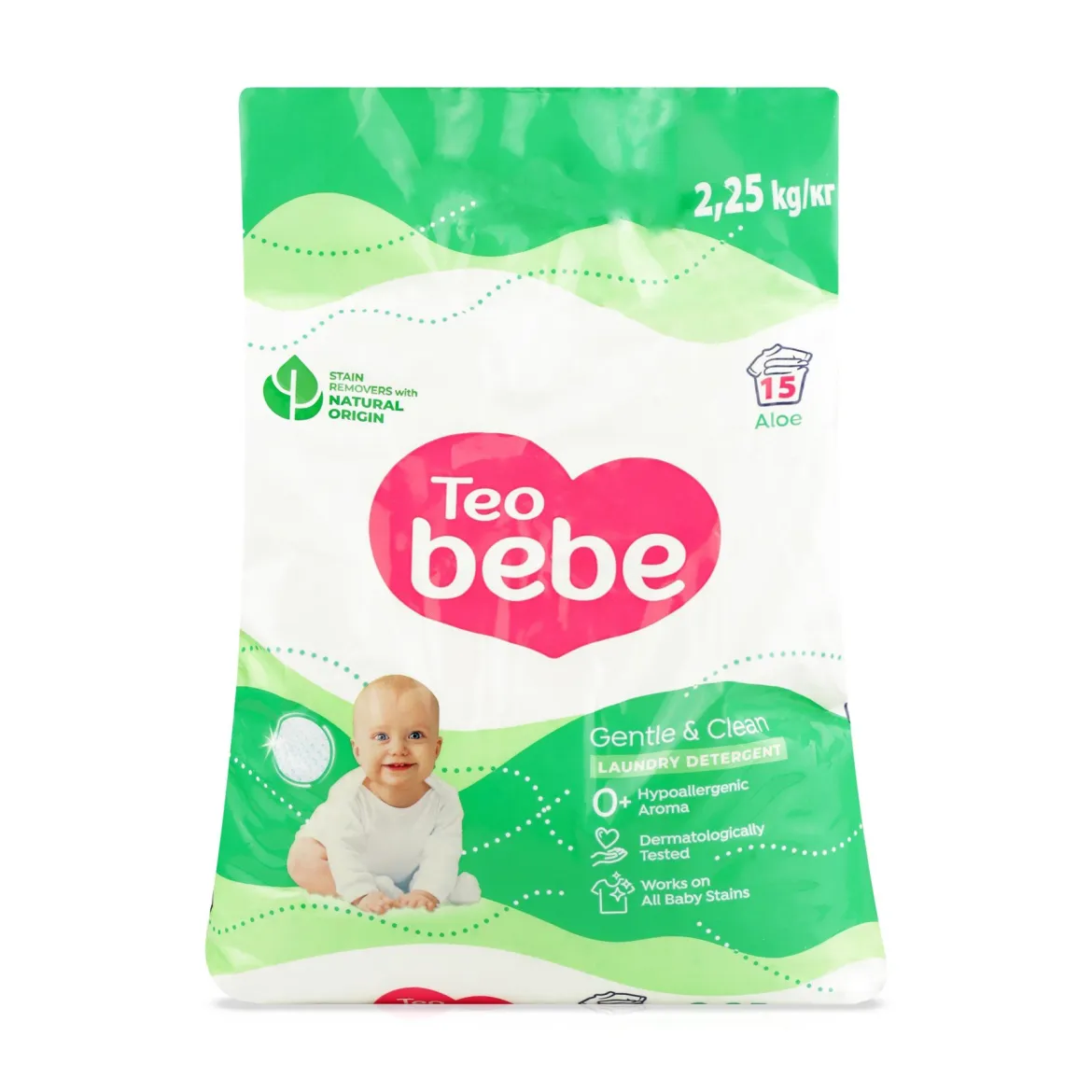 Teo Bebe порошок для прання дитячих речей 2.25кг
