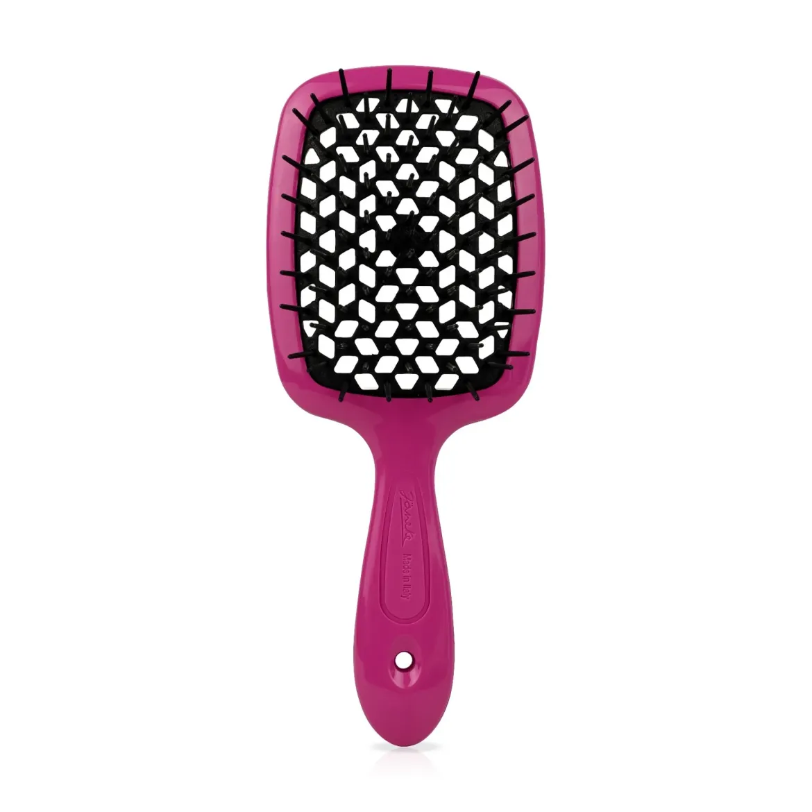 Janeke Superbrush щітка для волосся рожево-чорна — Фото 1