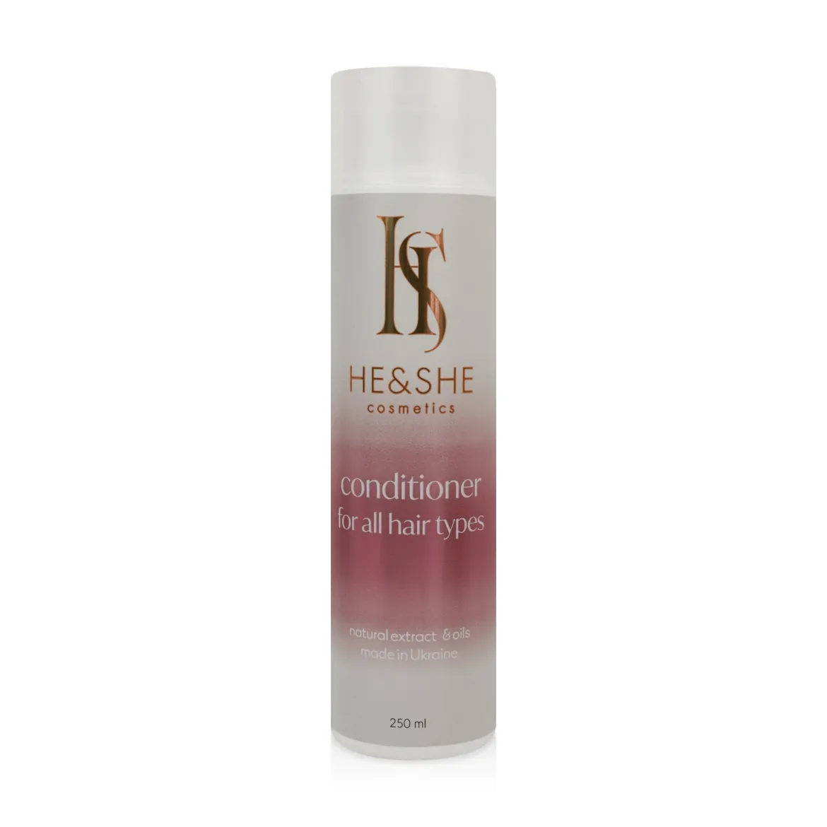 He&amp;She Cosmetics кондиціонер для всіх типів волосся* 250мл