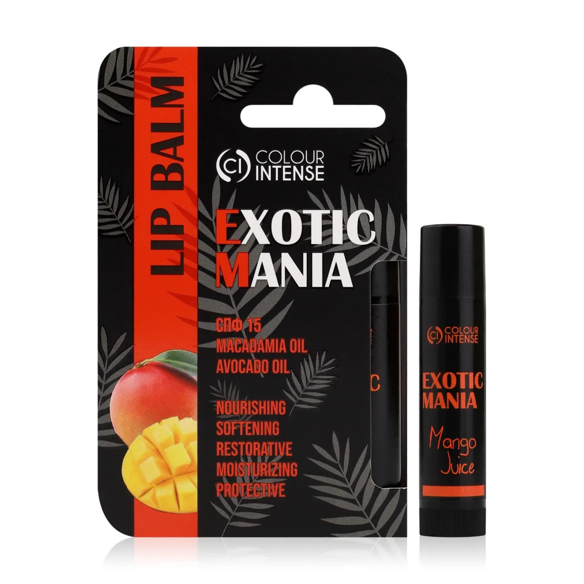 Colour Intense бальзам для губ* Exotic Mania сік манго SPF15 5г