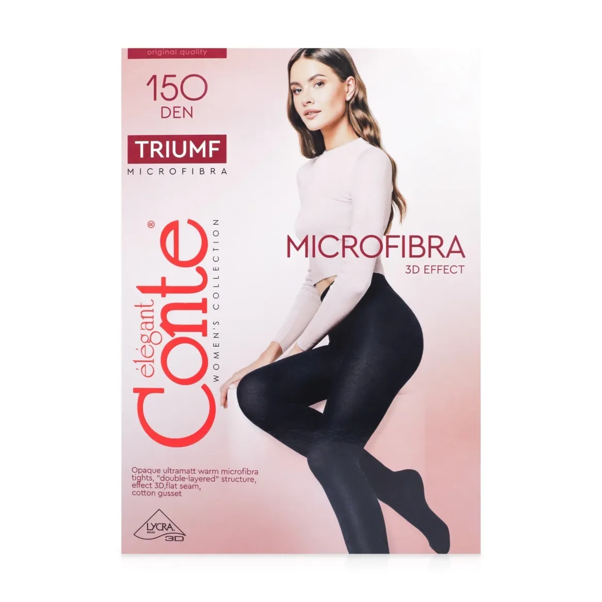 Conte TRIUMF колготи 150 den nero р.4