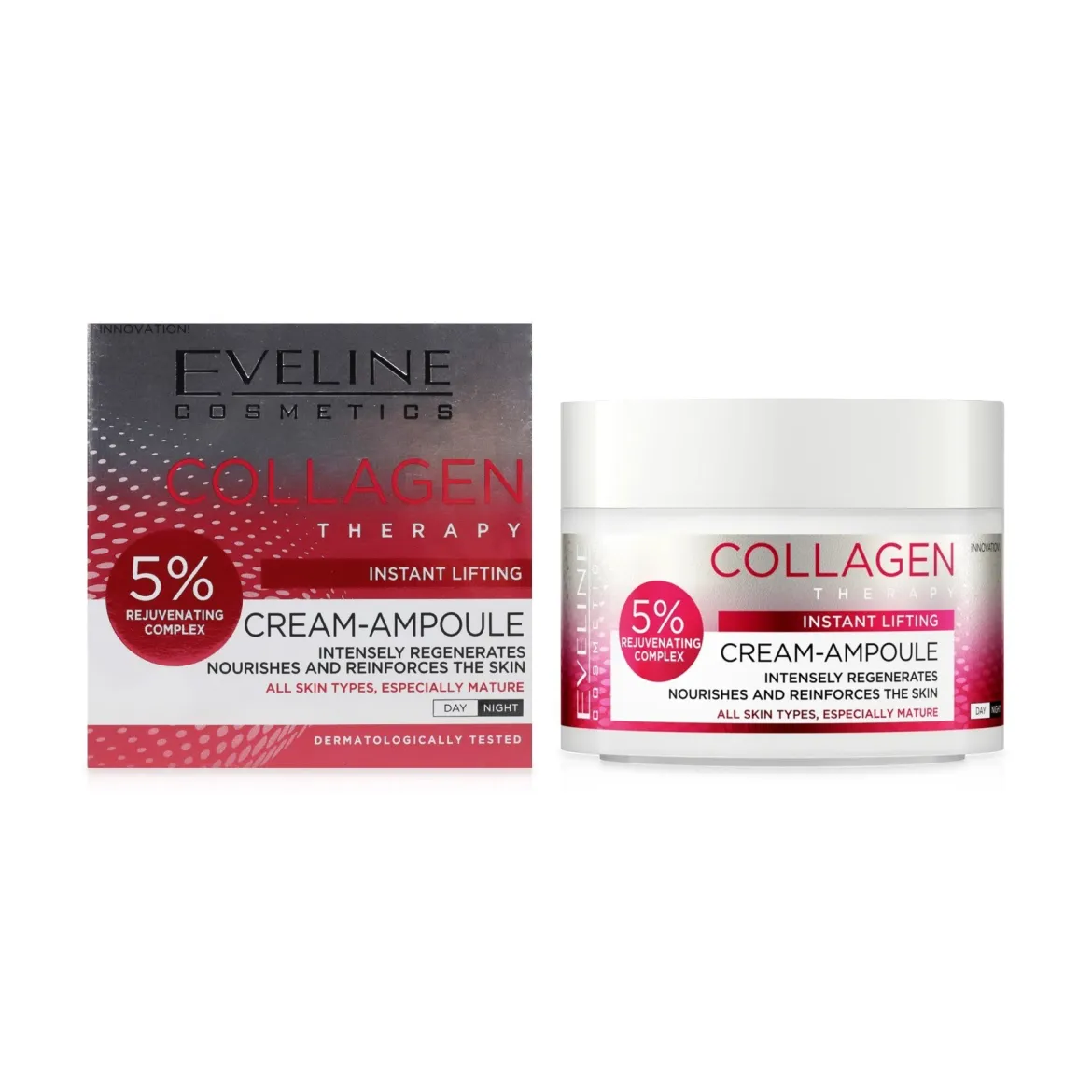 Eveline Cosmetics крем _- ампула з колагеном 50мл