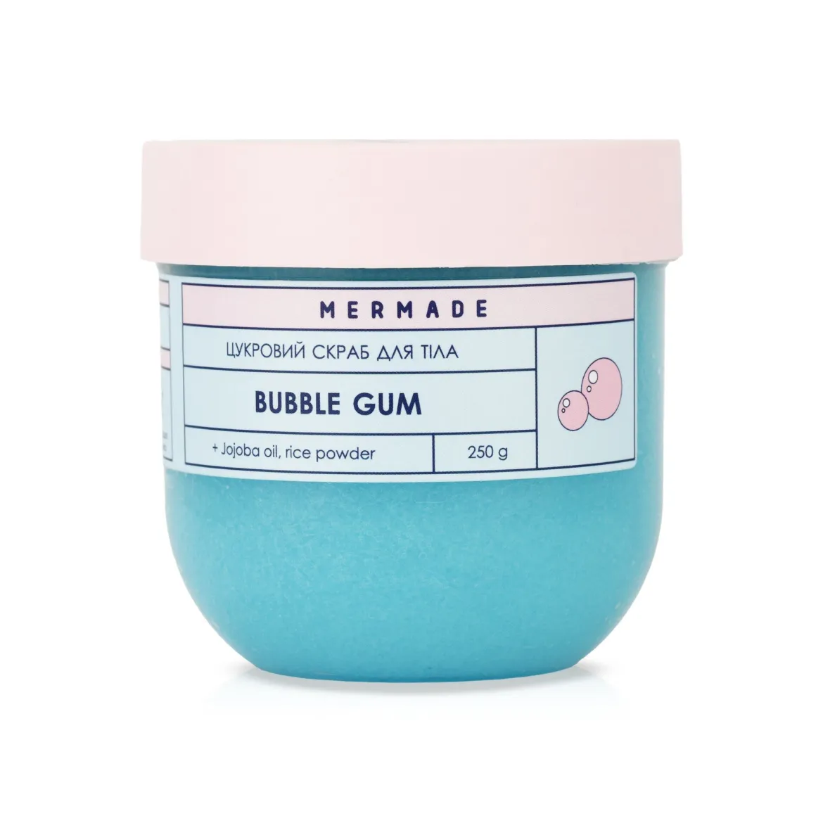 Mermade скраб для тіла цукровий Bubble Gum 250мл