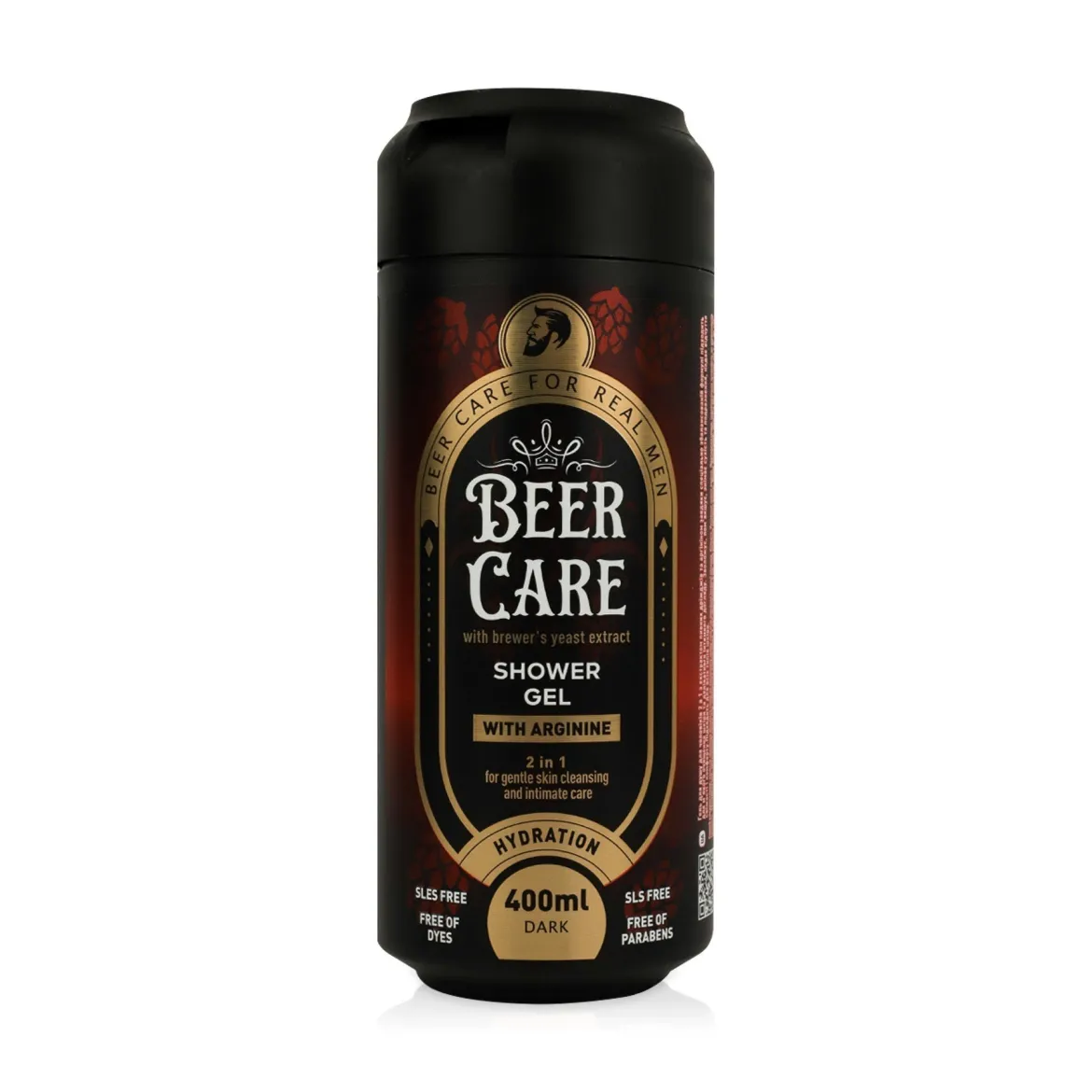 Beer Care гель для душу чоловічий зволоження 2в1 400мл