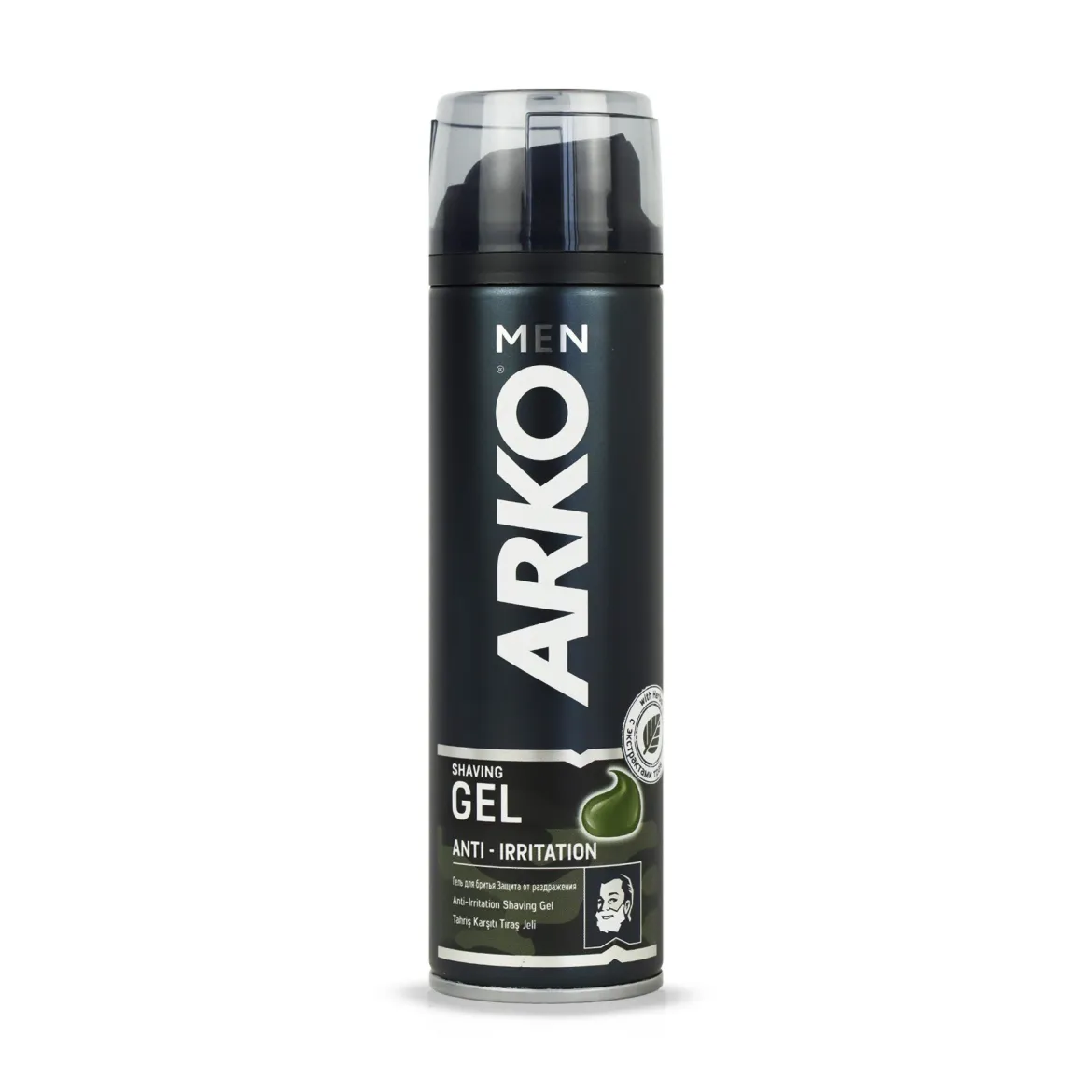 Arko гель для гоління Anti-Irritation 200мл