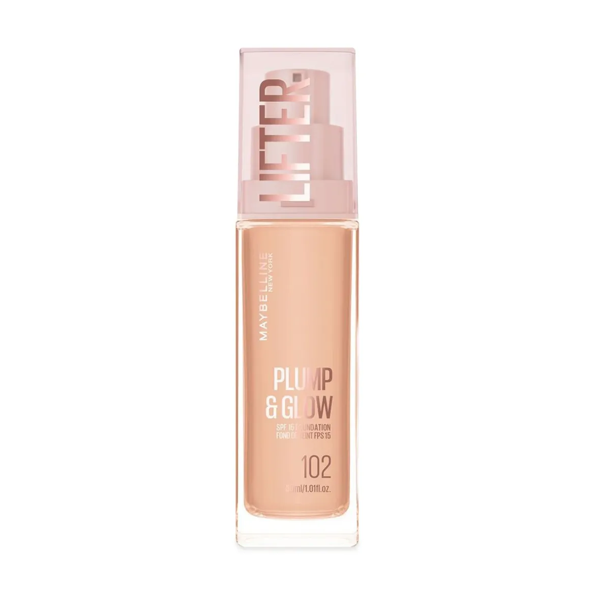 Maybelline Lifter Plump And Glow тональний крем