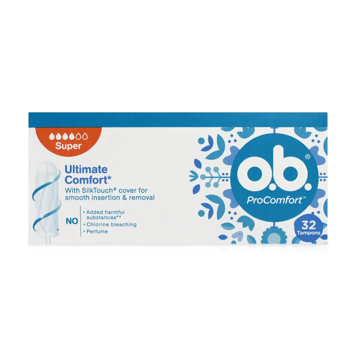 O.b. ProComfort тампони супер 32 шт.