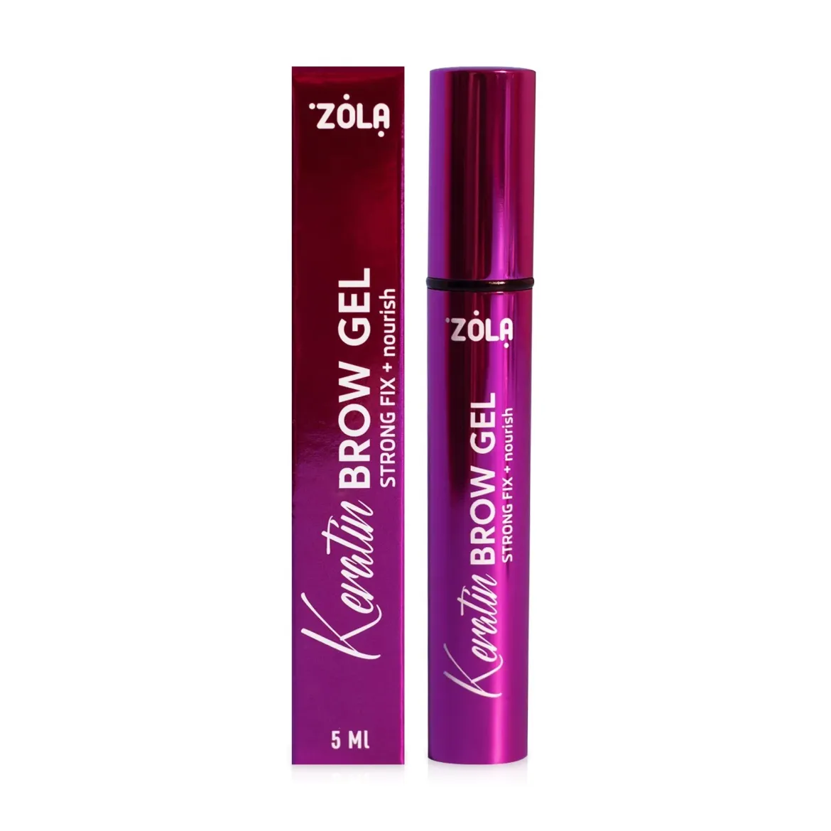 ZOLA Keratin гель для брів Strong Fix+ Nourish 5мл