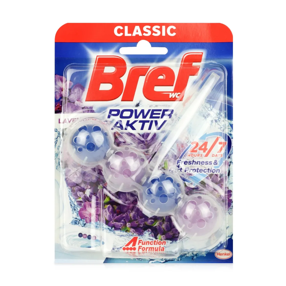 Bref Classic блок для унітазу Power Activ Лаванда 50г 1 шт.