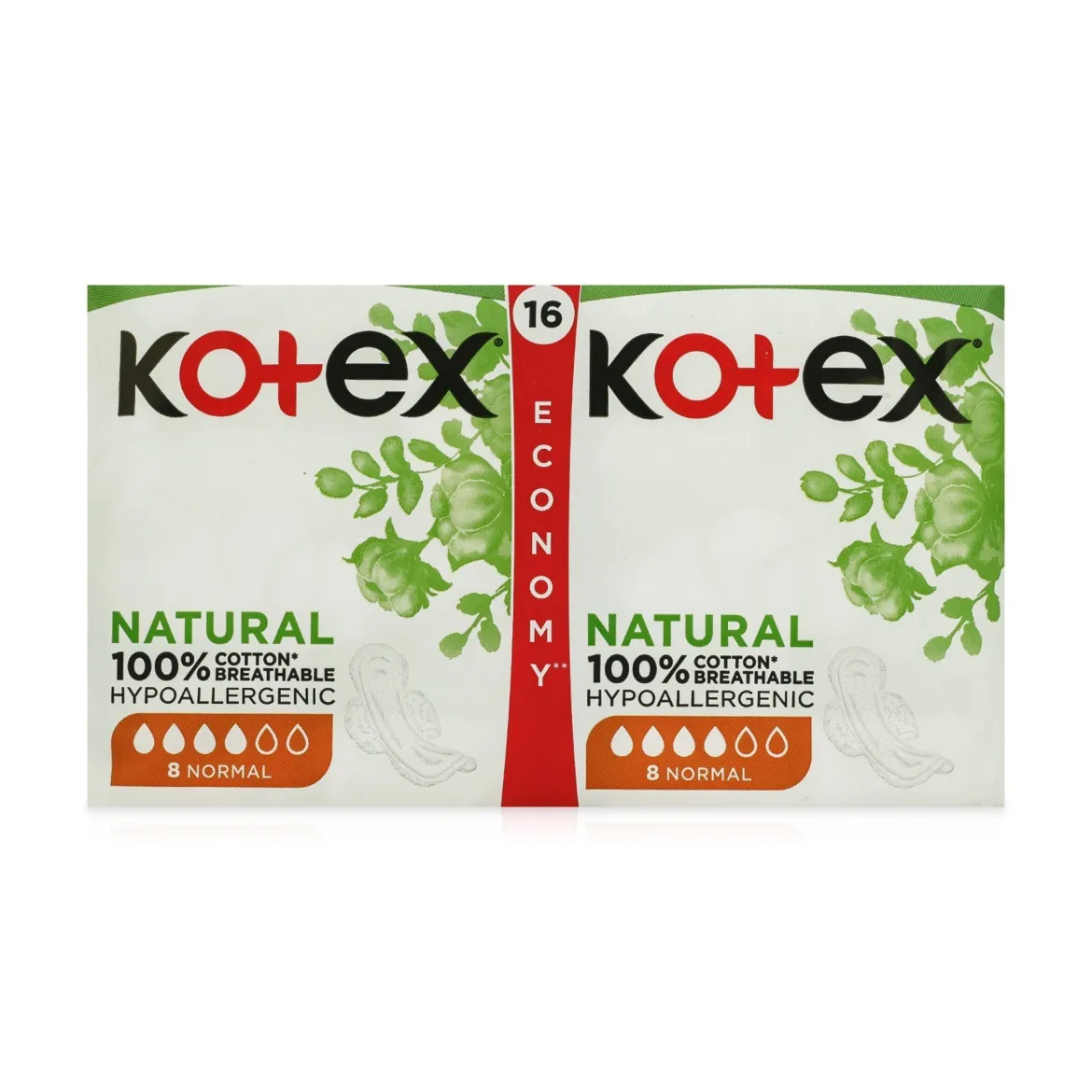 Kotex Natural прокладки нормал soft 16 шт.