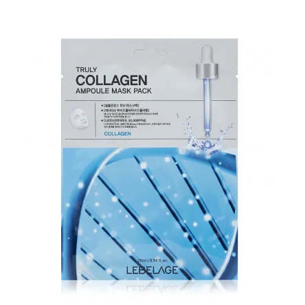 Lebelage маска тканинна ампульна Truly Collagen 28г