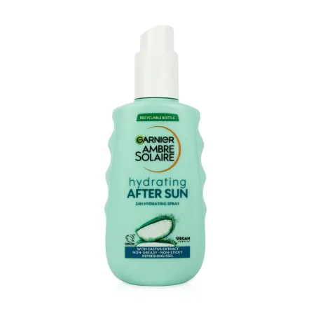 Garnier Ambre Solaire спрей після засмаги зволожуючий для шкіри обличчя та тіла 150мл