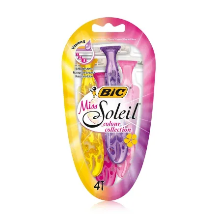 BIC Miss soleil станок разовий Colour Collection 4 шт.