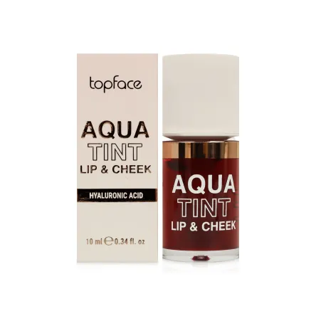 Topface Aqua Tint рум'яна - тінт для губ та щік