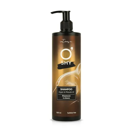 O'Shy Intense шампунь Argan & Marula oil 500мл