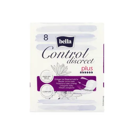 Bella CONTROL DISCREET урологічні прокладки plus 8 шт.