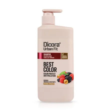 Dicora Urban Fit шампунь Best Color для фарбованого волосся* 800мл