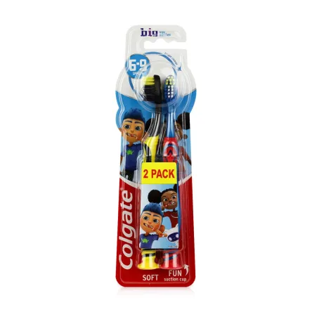 Colgate зубна щітка дитяча big 6-9 years 2 шт.