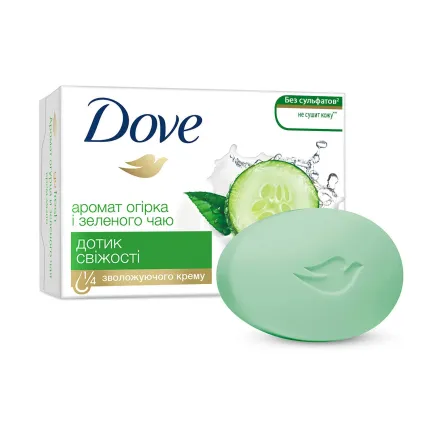 Dove крем-мило дотик свіжості 135г