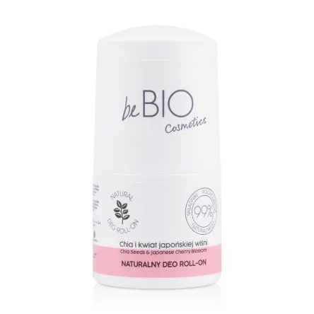 beBio дезодорант кульковий Chia Seeds&Japanese Cherry Blossom 50мл