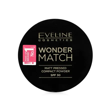 Eveline Cosmetics Wonder Match компактна пудра 01 SPF30 8г